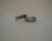 Hakuna matata rings, Disney, Personalized ring, Mother's Day, gifts for best friends, mens gift, aluminum ring, hakuna matata