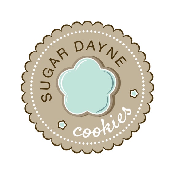 Items similar to Cookie Logo For Business, Custom Bakery Logo, Sugar ...