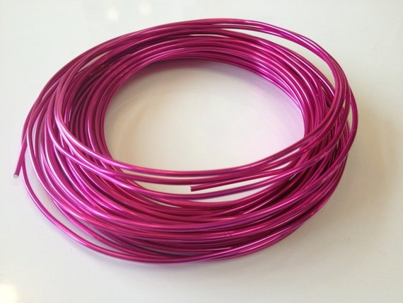Fuchsia 12 Gauge Wire 39 feet hot pink wire pink wire