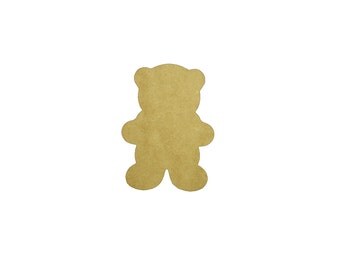 teddy bear shape