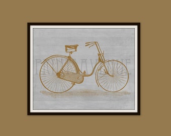 Bicycle Art Wooden Bike Sign Large Bicycle Wall Art Bike Wall