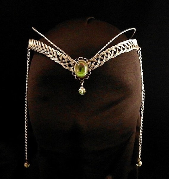 Medieval Renaissance circlet tiara fantasy elven faery crown