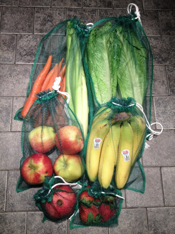 Produce Bags Eco Friendly Reusable Shopping Bag Fruits by eco4life