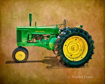 Antique John Deere 60 Tractor from the 1950s E109