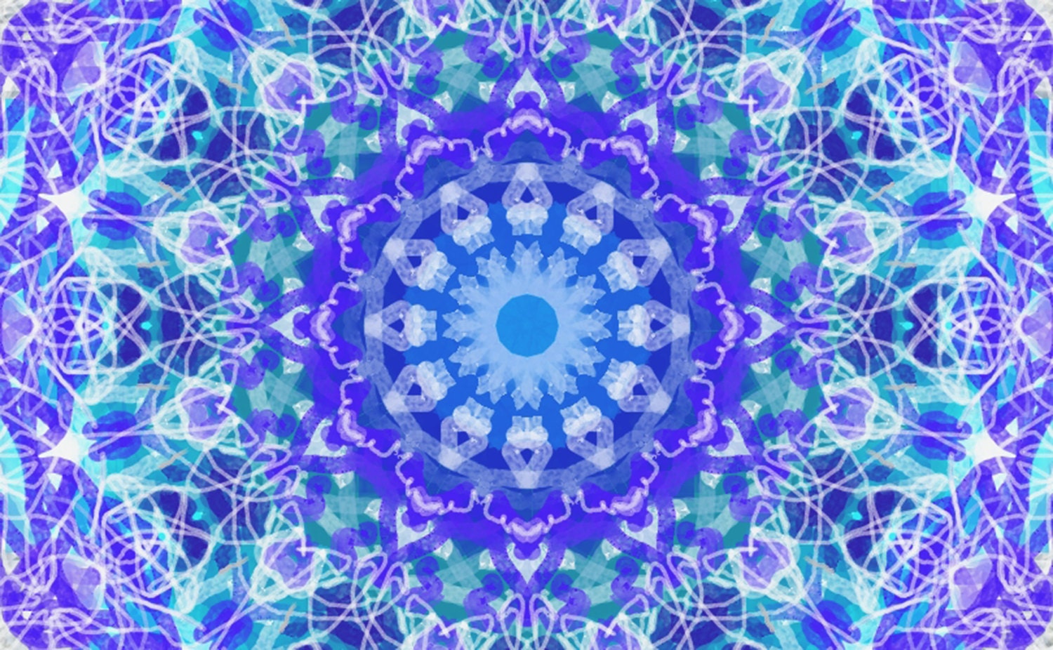 kaleidoscope blue