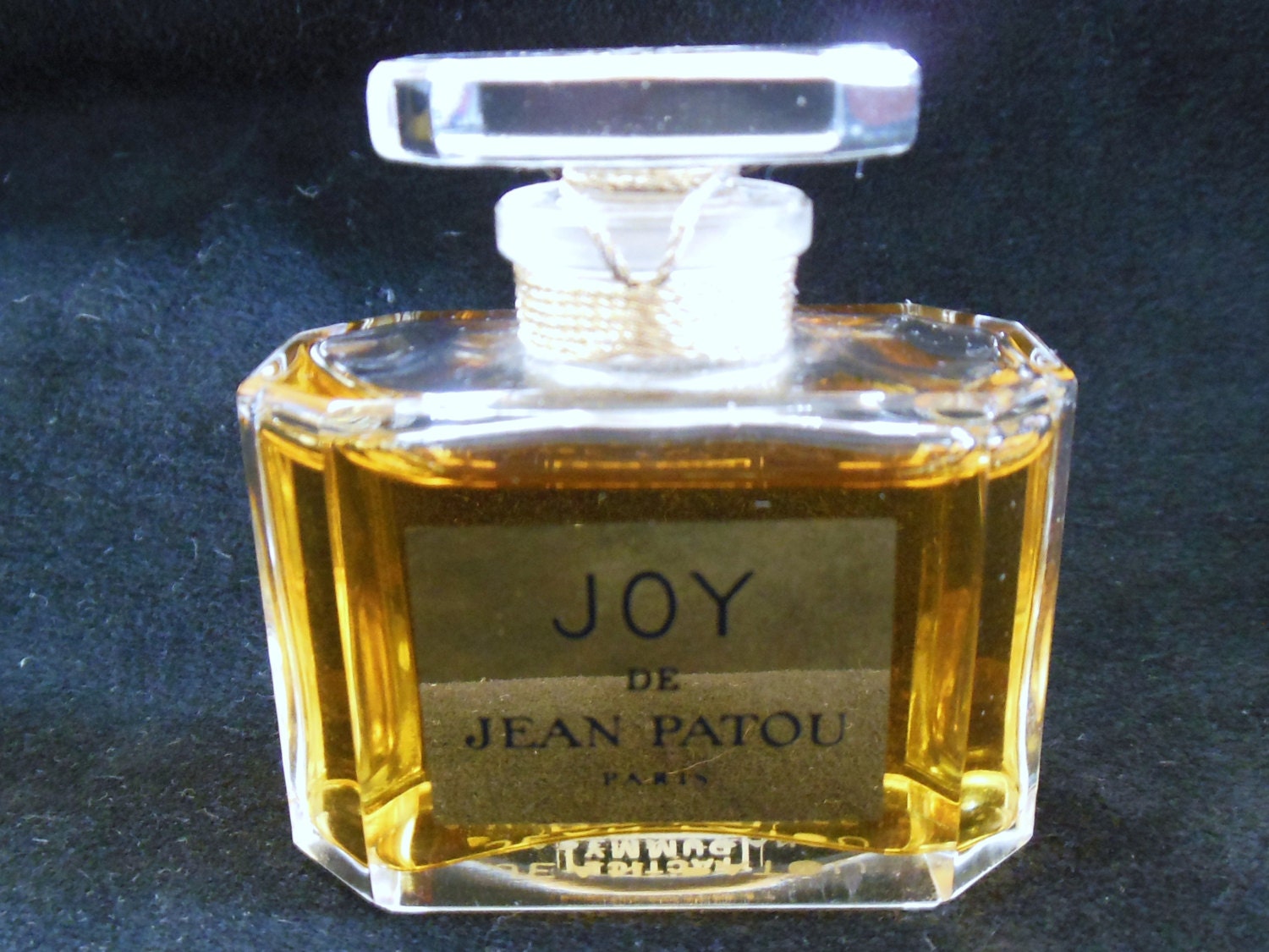 COLLECTIBLE Parfum JOY de Jean Patou Paris 1 oz