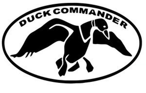 Duck Dynasty Duck Commander vinyl decal