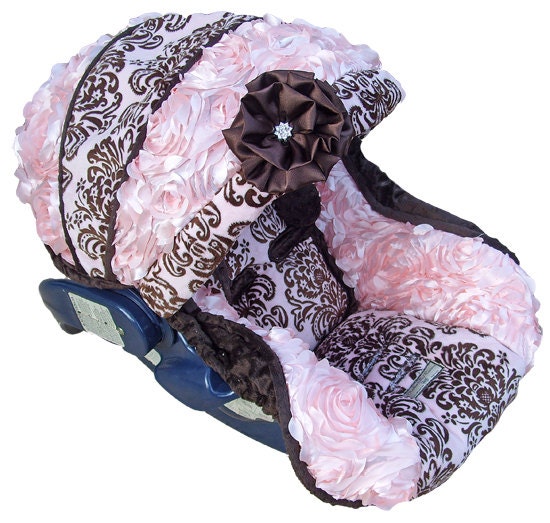 NollieCovers Infant Car Seat Replacement Cover Silver Package