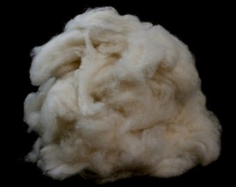 De-Haired White Chinese Cashmere Down - Spinning Fibre / Fiber - Felting
