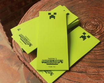 Minecraft Customized Scratch Pads