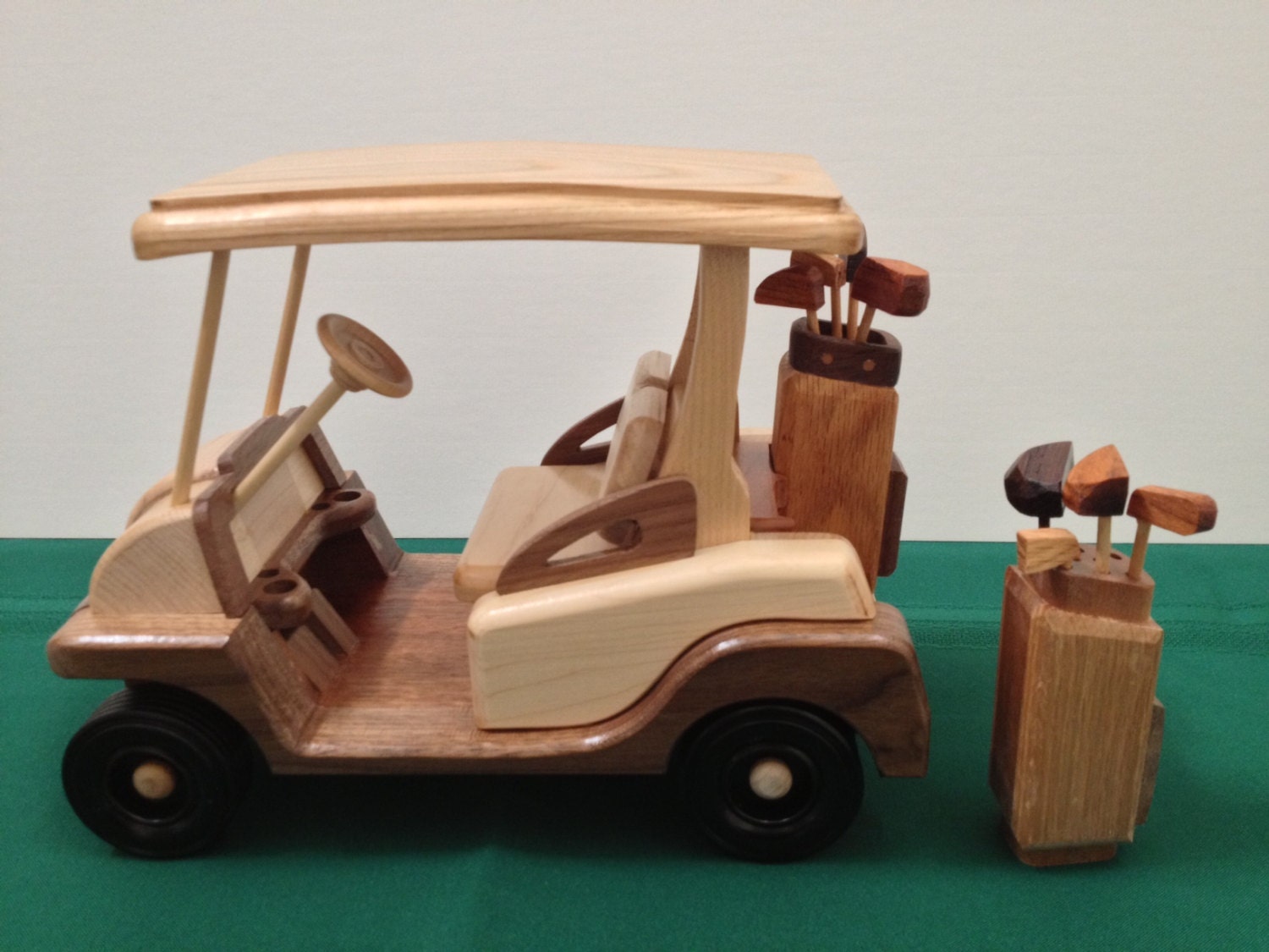 wooden golf set toy