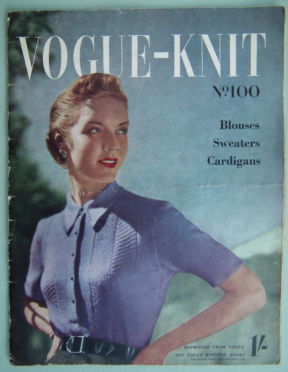 Vintage Vogue Knitting Patterns 86