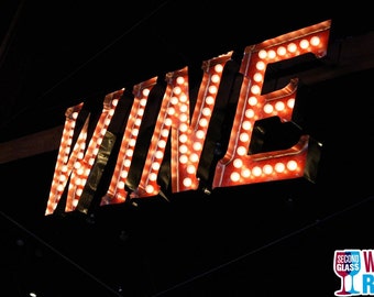 Large Huge Vintage Marquee Art letter bulb channel 3ft X 2.5 - 3ft
