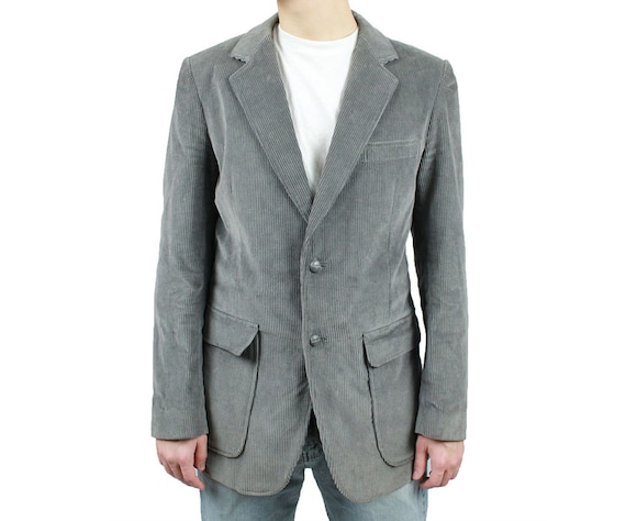 Grey Corduroy Sport Coat - Coat Nj