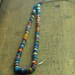 SOUTHWESTERN SPICE. colorful o-ring and gunmetal minimalist necklace