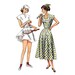 1940s Womens Dress and Shorts - Simplicity 2474 Vintage Pattern - 34 Bust - Tennis Dress