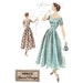 1940s Womens Evening Dress - Vogue Special Design S-4983 Vintage Sewing Pattern - Bust 32 Size 14