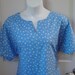 L - Post Surgery Nightgown - Shoulder Surgery / Breast Cancer / Hospital / Adaptive Clothing / Rehab / Breastfeeding -Style:Erin