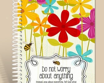 Spring notebook | Etsy