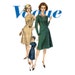 1960s Princess Evening Dress Pattern Vogue 5629 Bust 38 Womens Vintage Sewing Pattern Original Sew In Label Neckline & Sleeve Variations