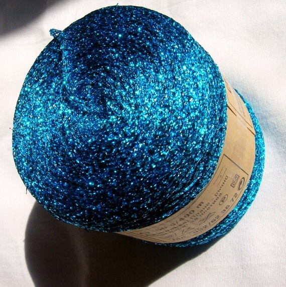 Glitter Yarn Metal Yarn Shine Sparkle Yarn Blue Turquoise   Il 570xN.452255723 8kvu 