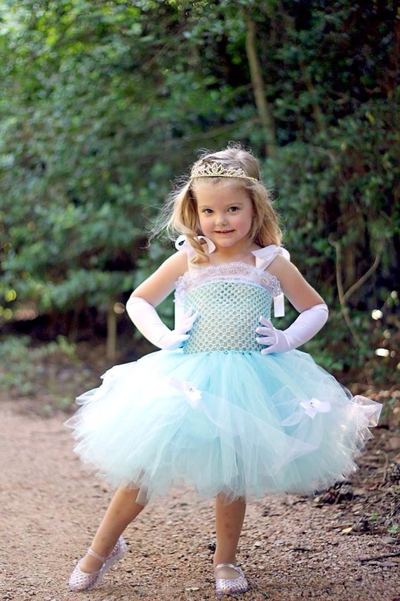 Items similar to Cinderella inspired tutu dress - Disney inspired ...