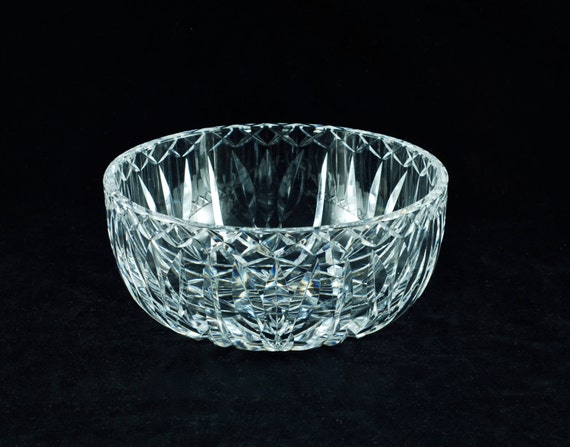 Vintage Waterford Crystal Centerpiece 8 Bowl by BirneyCreek