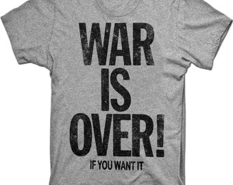 john lennon war is over shirt