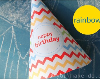 printable birthday hat