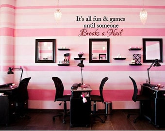 Nail Salon Wall Decor Picture