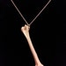 Cat's Leg Bone Necklace