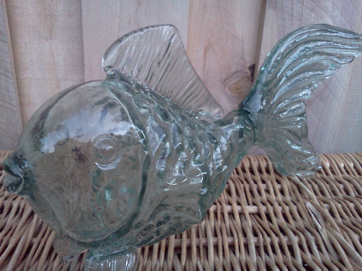 blown glass koi fish