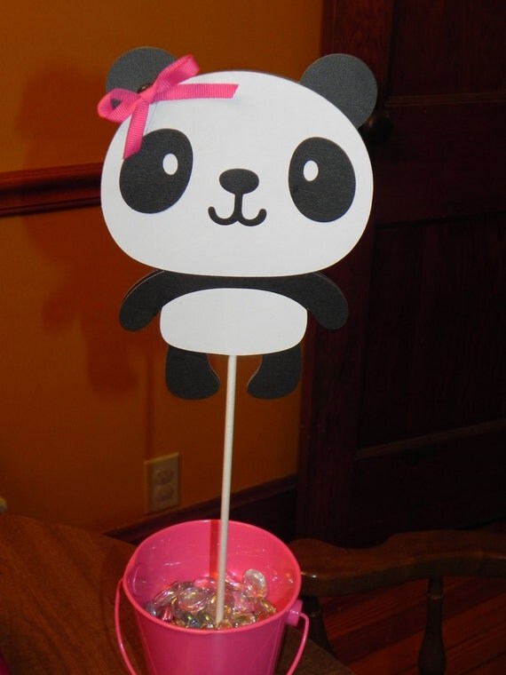  Items  similar to Panda Birthday  Party  Centerpiece on Etsy 
