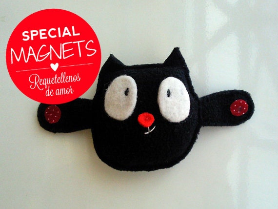 plush fridge magnets