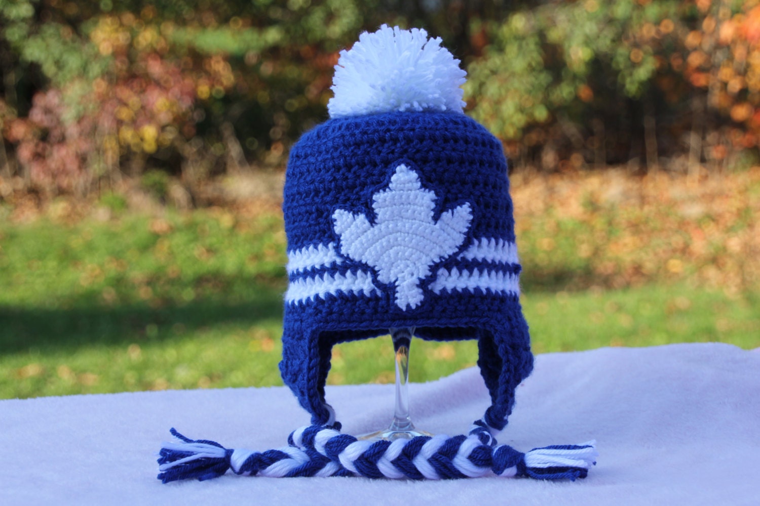 Toronto Maple Leafs Crochet Hat for Baby / Child
