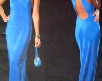 Prom Dress Pattern, Vogue 2891 Tom and Linda Platt Evening Gown 4-8