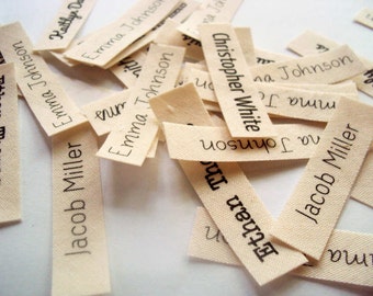 Custom Clothing Labels - personalized name tags for children, iron on