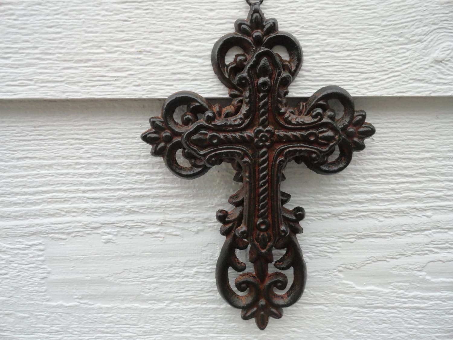 Wall Cross Decorative Cross Rustic Wall Cross Large Cast