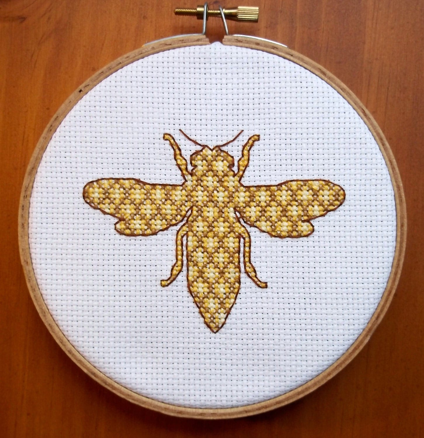 Honey Bee Cross Stitch Pattern Digital Download PDF