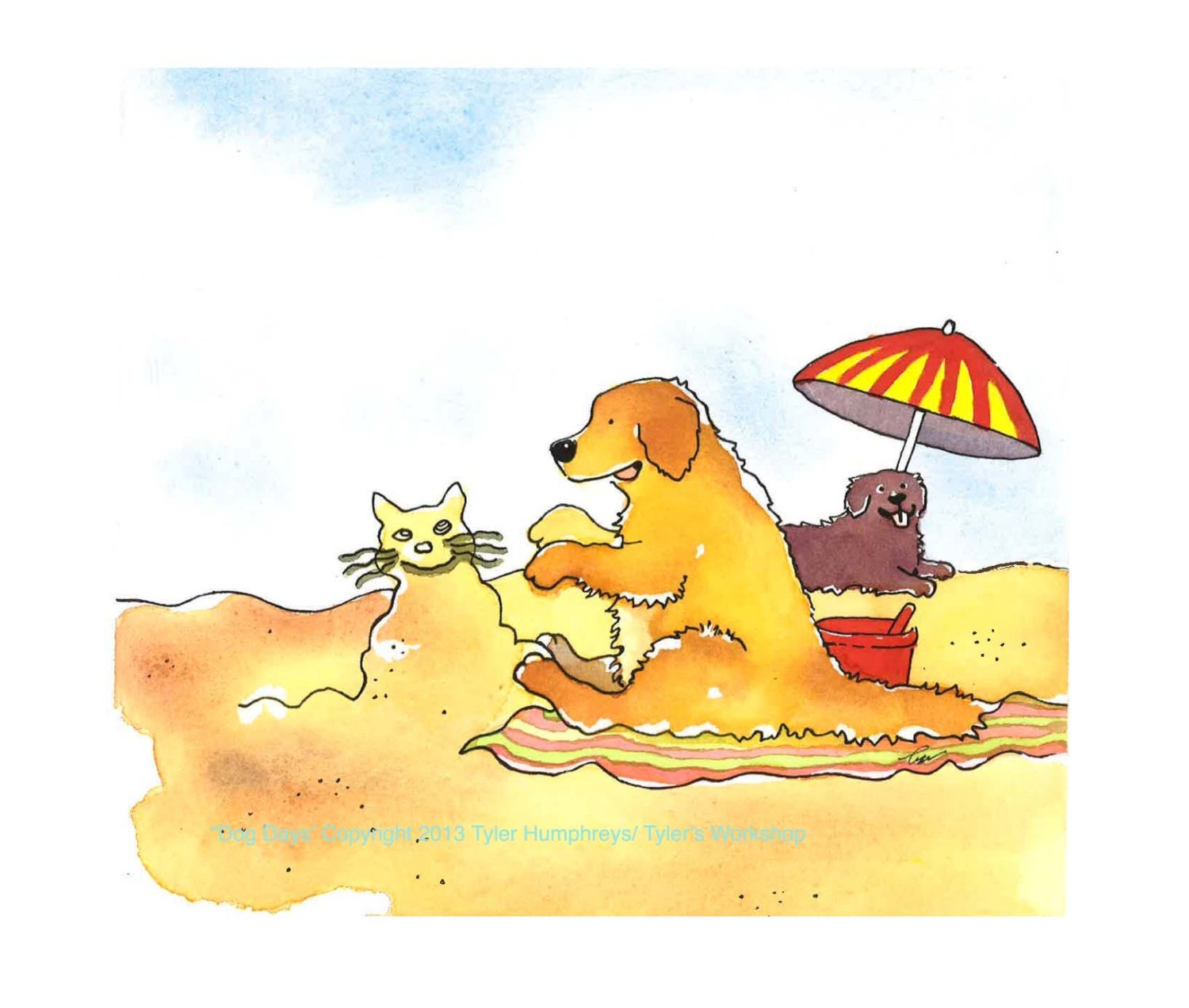 clip art for dog days of summer - photo #11