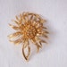 French Scarf Ring Broach Brooch marked Urena Paris 1980s