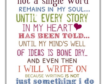 Inspirational quotes on creative writing