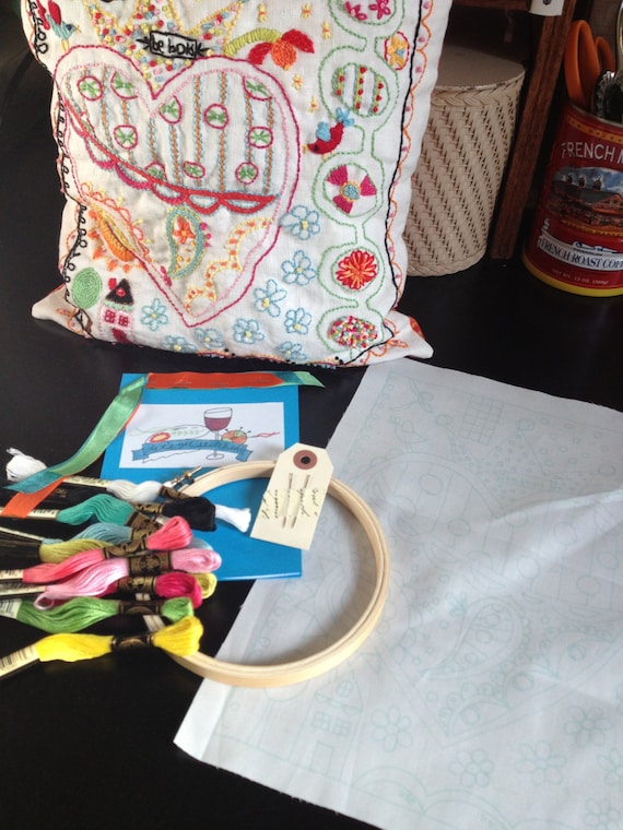 Be Bold Stitchery Sampler and Kit