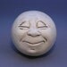 Man-in-the-Moon Garden Head, Antique White Eggshell