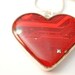 Circuit Heart Necklace Red Valentine Recycled Circuit Board Geek Jewelry