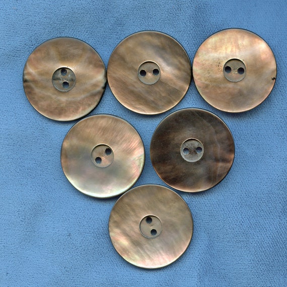 PENDLETON Jacket REPLACEMENT BUTTONS Set of 6 Matching Mother