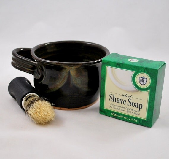 men-s-shave-set-gift-for-him-stoneware-clay-by-donnakellerpottery