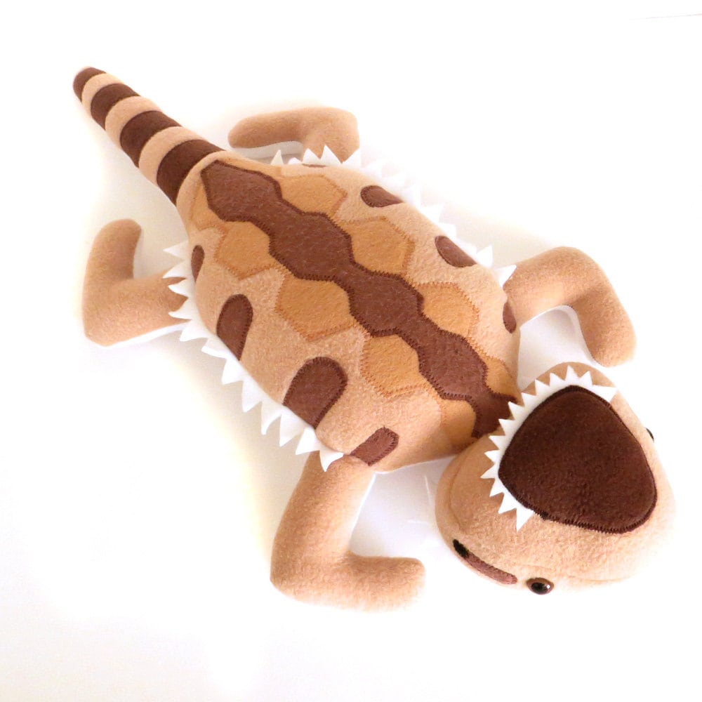 kawaii bearded dragon plush