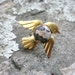 Golden Bird Ring Jasper and Brass