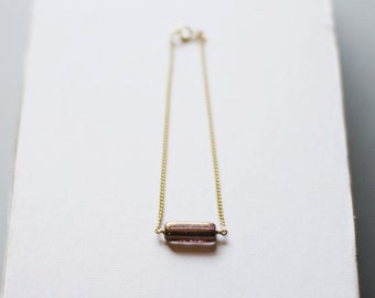 minimalist bracelet by elephantine - "zelda" handmade bracelet